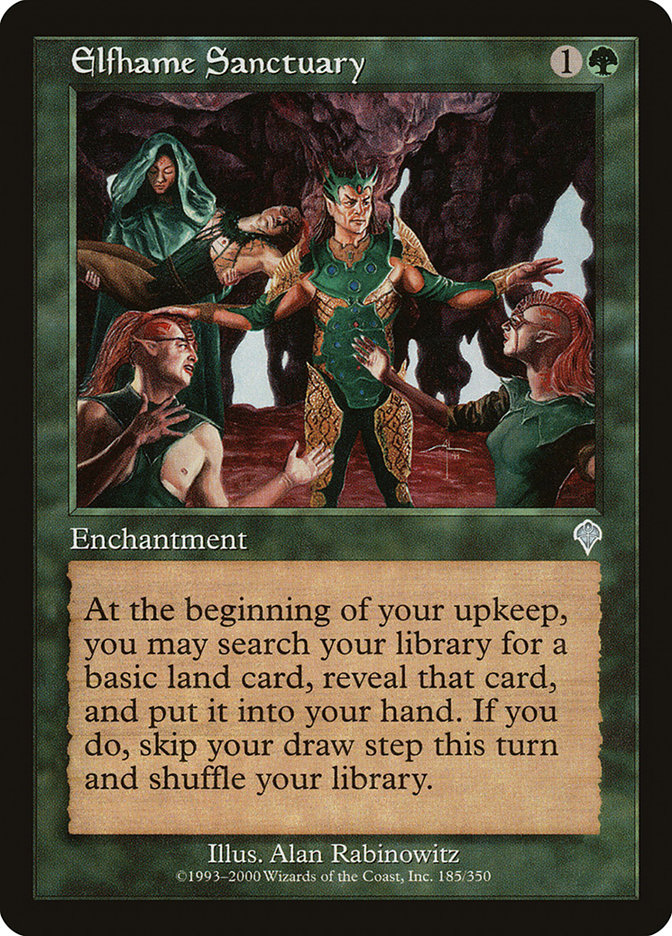 Elfhame Sanctuary INV-185 Invasion Magic card
