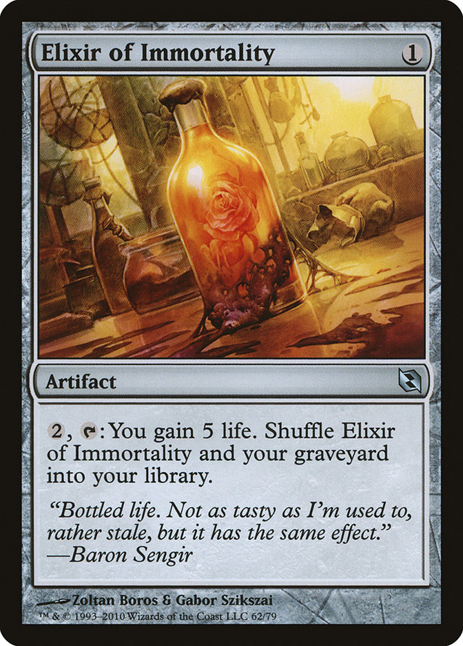 Elixir of Immortality DDF-62 Duel Decks: Elspeth vs. Tezzeret Magic card