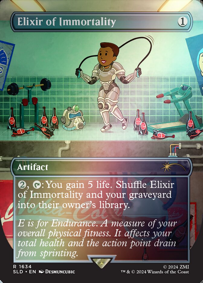 Elixir of Immortality SLD-1634STAR Secret Lair Drop Magic card