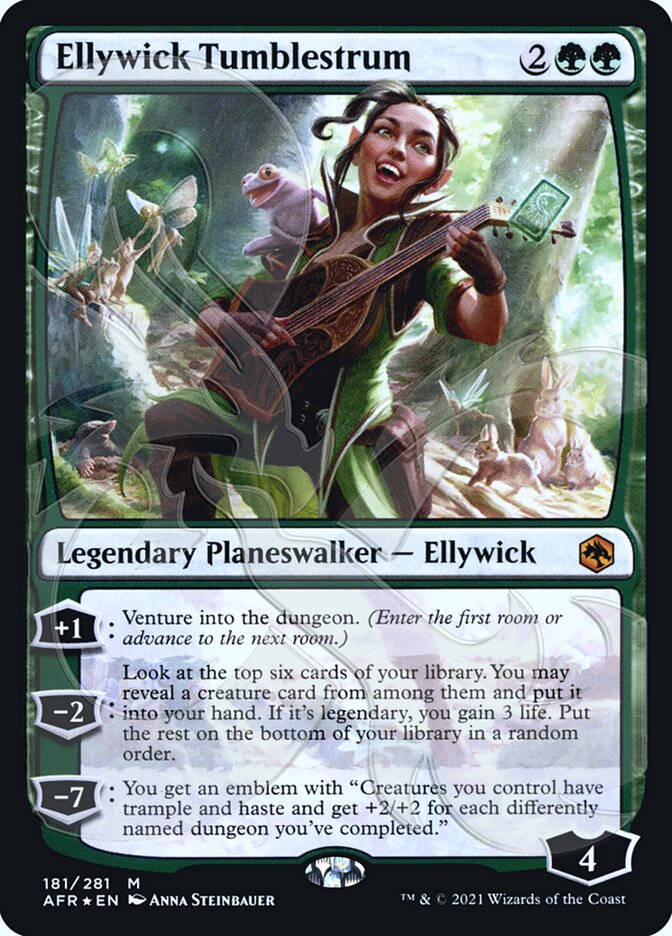 Ellywick Tumblestrum PAFR-181A Adventures in the Forgotten Realms Promos Magic card