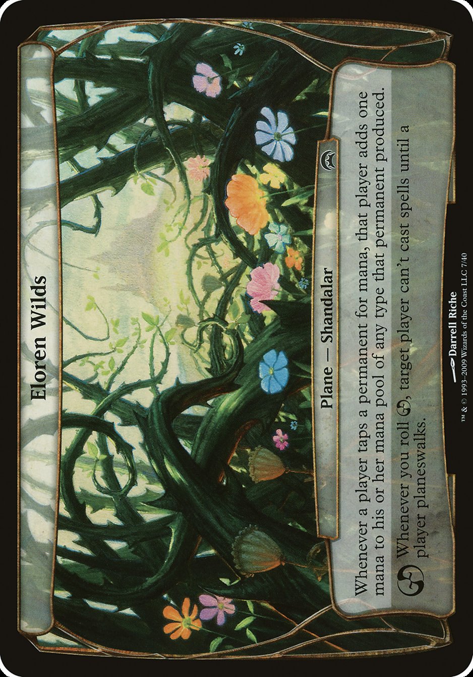 Eloren Wilds OHOP-7 Planechase Planes Magic card
