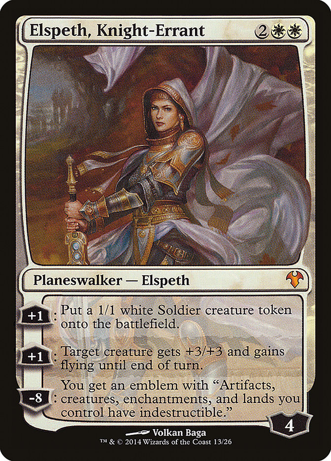 Elspeth, Knight-Errant MD1-13 Modern Event Deck 2014 Magic card