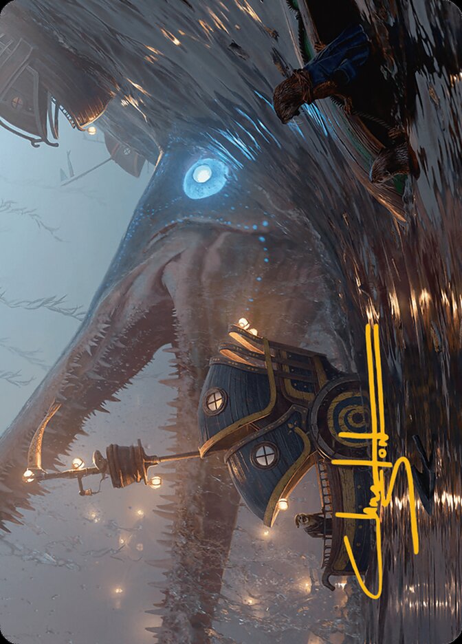 Eluge, the Shoreless Sea // Eluge, the Shoreless Sea ABLB-6 Bloomburrow Art Series Magic card