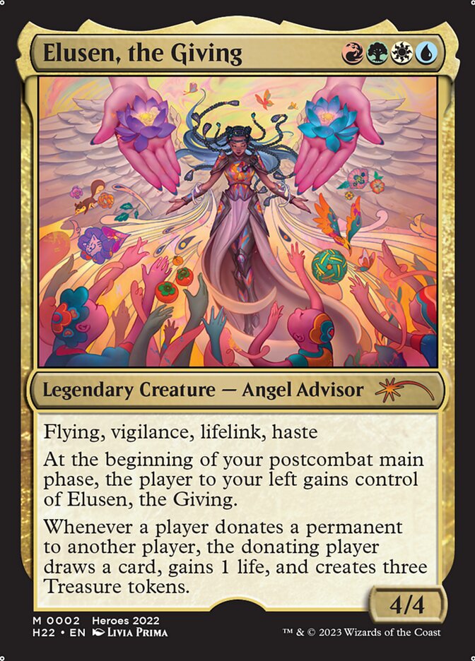 Elusen, the Giving PH22-2 2022 Heroes of the Realm Magic card