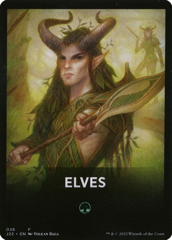Elves FJ22-38 Jumpstart 2022 Front Cards Magic card