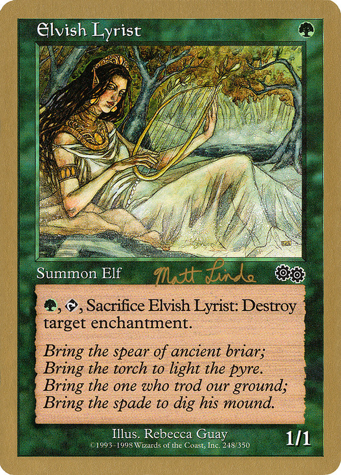 Elvish Lyrist WC99-ML248 World Championship Decks 1999 Magic card