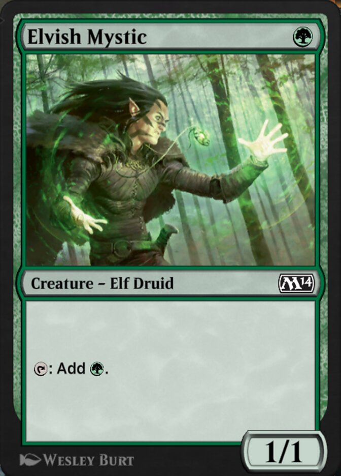 Elvish Mystic EA1-13 Explorer Anthology 1 Magic card