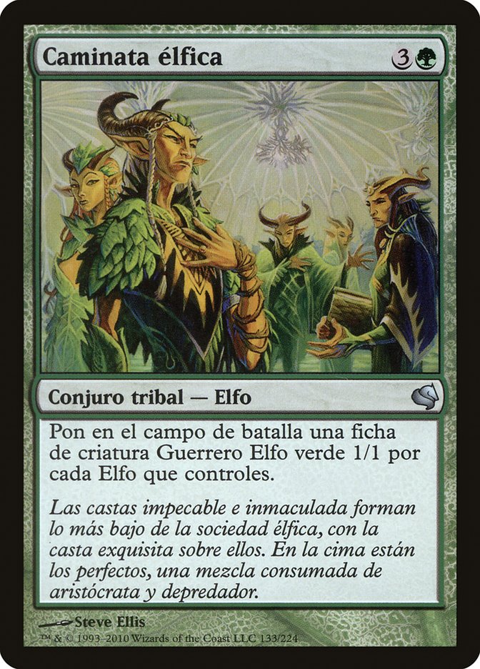 Elvish Promenade PS11-133 Salvat 2011 Magic card