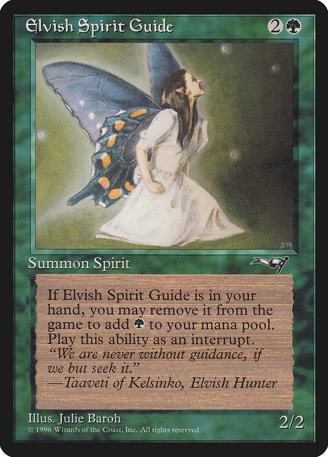 Elvish Spirit Guide ALL-89 Alliances Magic card