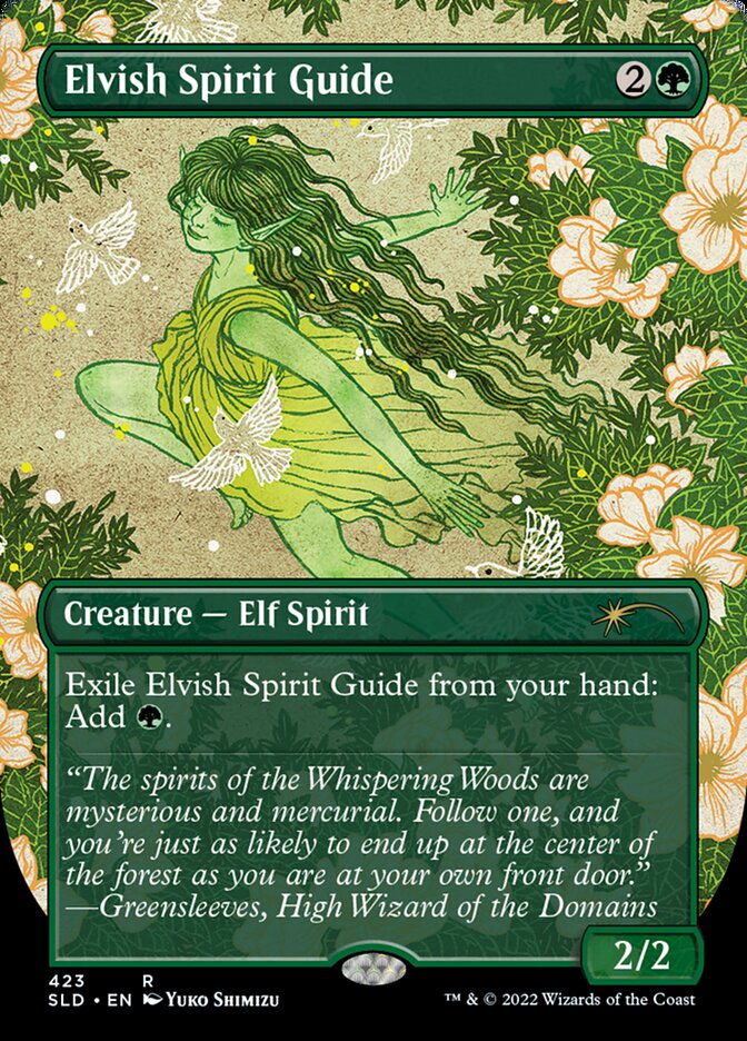 Elvish Spirit Guide SLD-423 Secret Lair Drop Magic card