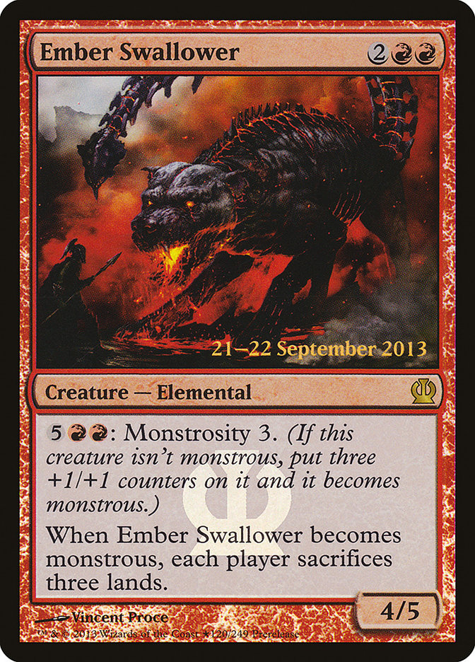 Ember Swallower PTHS-120STAR Theros Promos Magic card
