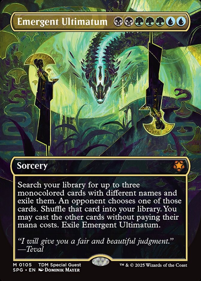 Emergent Ultimatum SPG-105 Special Guests Magic card