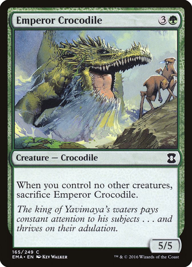 Emperor Crocodile EMA-165 Eternal Masters Magic card