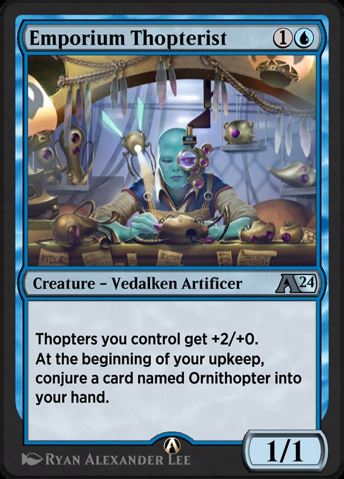Emporium Thopterist YMKM-5 Alchemy: Murders at Karlov Manor Magic card