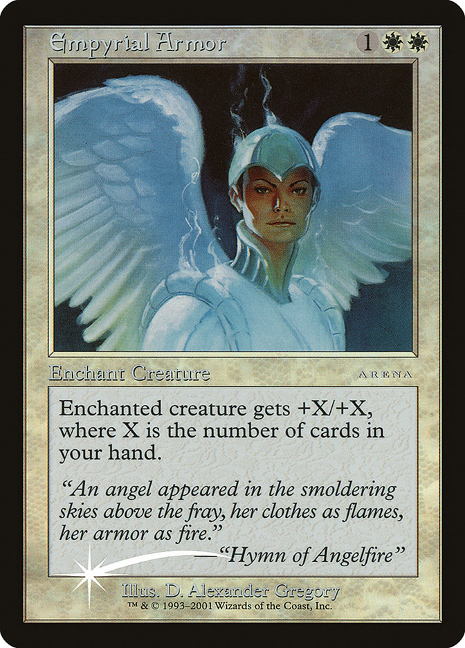 Empyrial Armor PAL01-8 Arena League 2001 Magic card