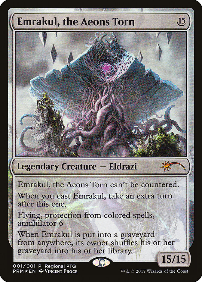 Emrakul, the Aeons Torn PPRO-2017 Pro Tour Promos Magic card