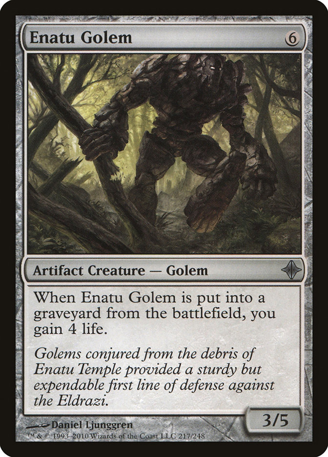Enatu Golem ROE-217 Rise of the Eldrazi Magic card
