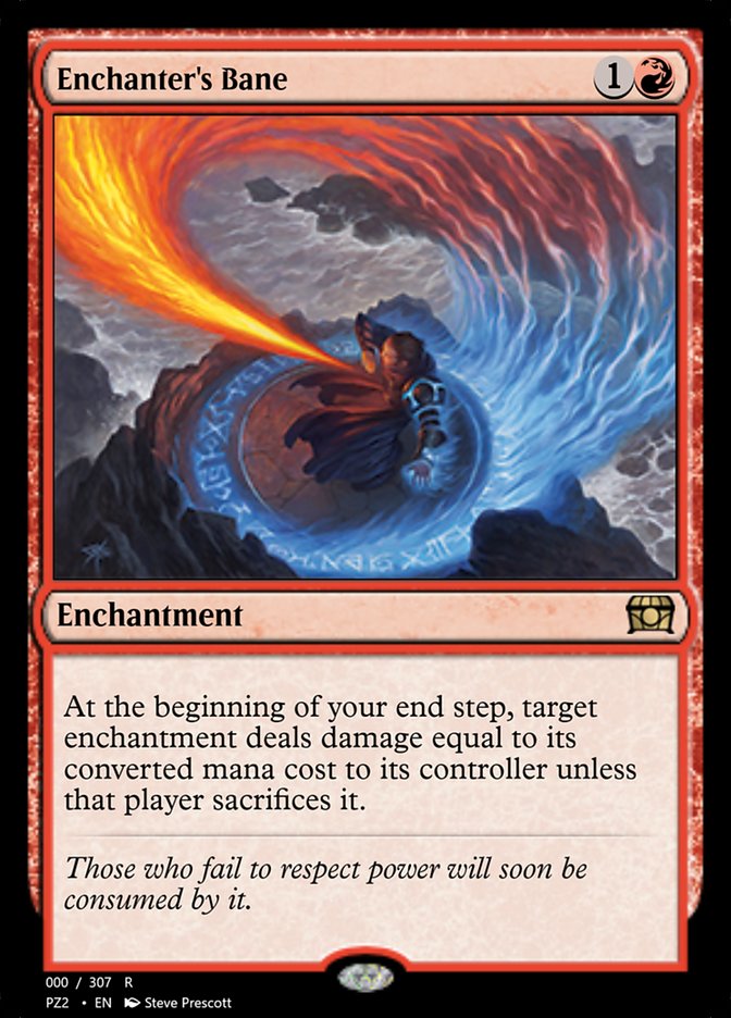 Enchanter's Bane PZ2-70703 Treasure Chest Magic card