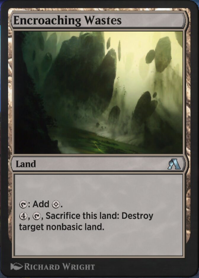 Encroaching Wastes ANA-6B Arena New Player Experience Magic card