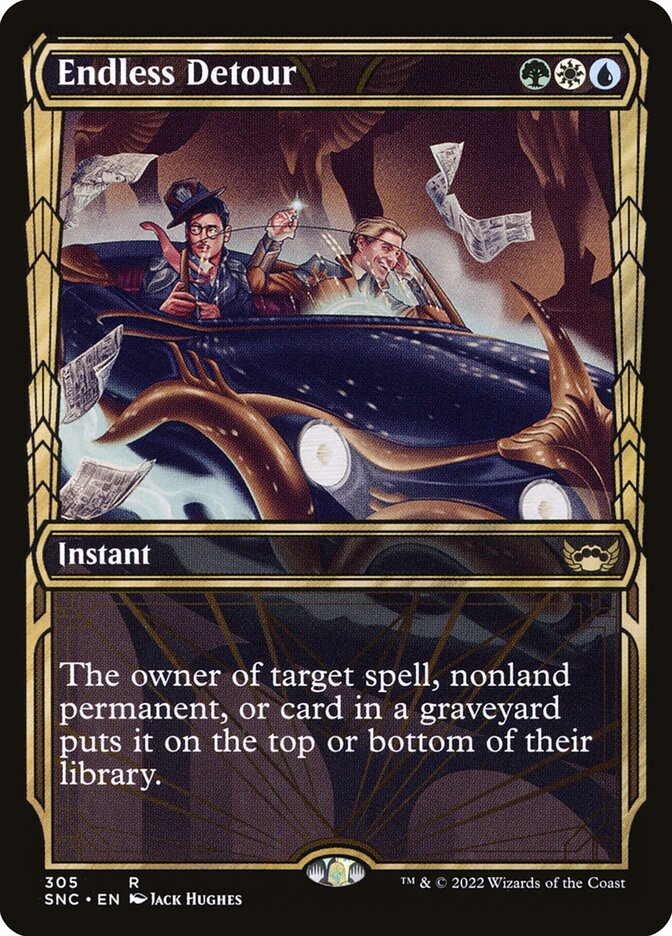 Endless Detour SNC-305 Streets of New Capenna Magic card