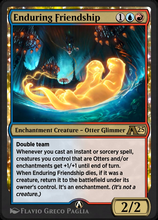 Enduring Friendship YDSK-20 Alchemy: Duskmourn Magic card