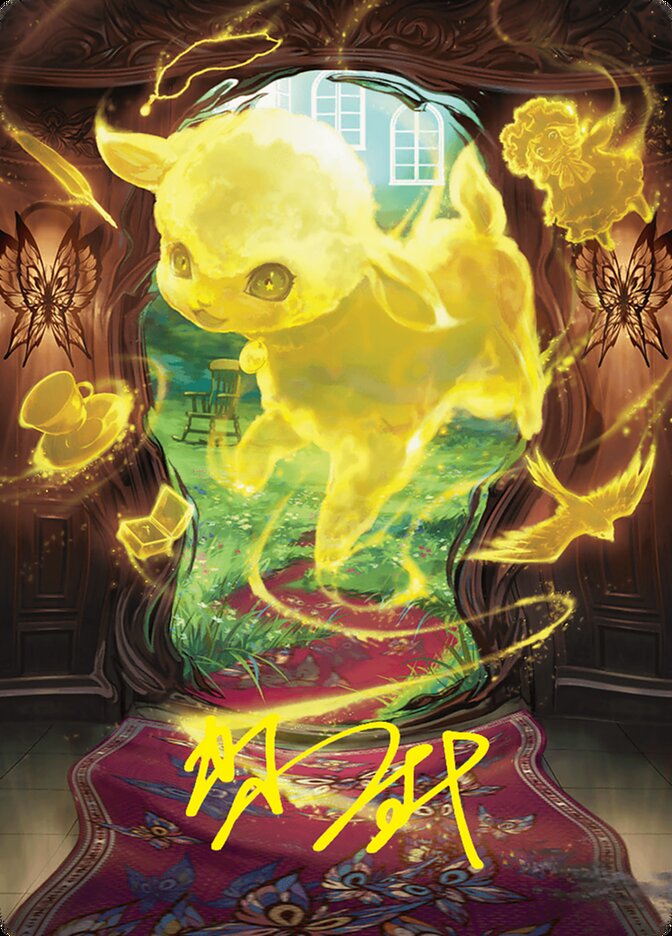 Enduring Innocence // Enduring Innocence ADSK-46 Duskmourn: House of Horror Art Series Magic card