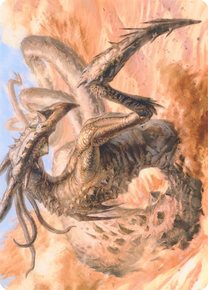 Enduring Sliver // Enduring Sliver AMH1-25 Modern Horizons Art Series Magic card