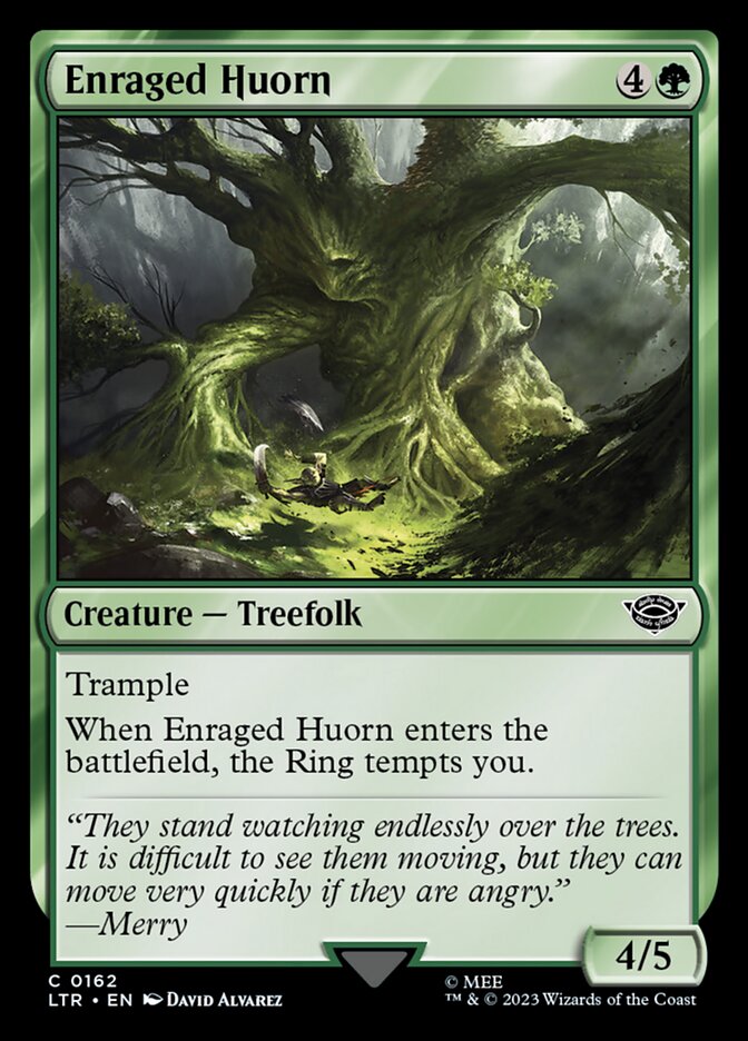 Enraged Huorn LTR-162 The Lord of the Rings: Tales of Middle-earth Magic card