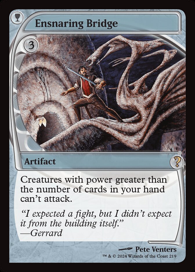 Ensnaring Bridge MB2-219 Mystery Booster 2 Magic card