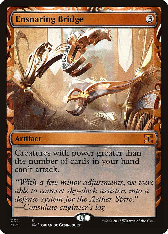 Ensnaring Bridge MPS-37 Kaladesh Inventions Magic card