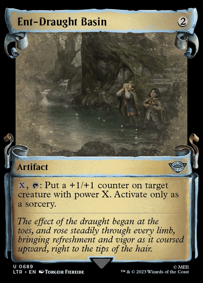 Ent-Draught Basin LTR-689 The Lord of the Rings: Tales of Middle-earth Magic card
