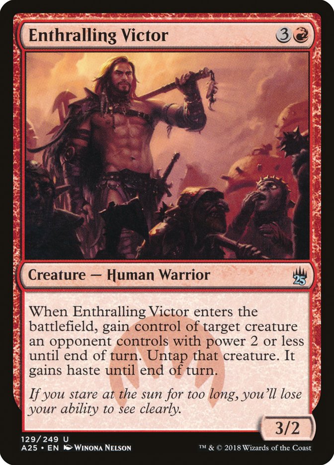 Enthralling Victor A25-129 Masters 25 Magic card