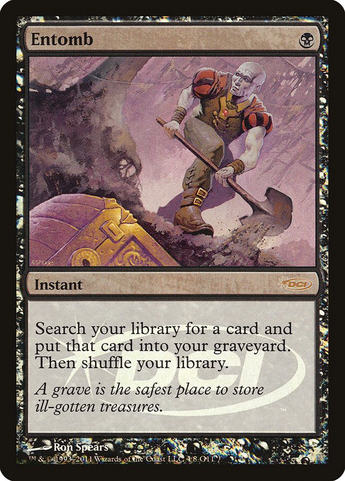 Entomb G11-4 Judge Gift Cards 2011 Magic card