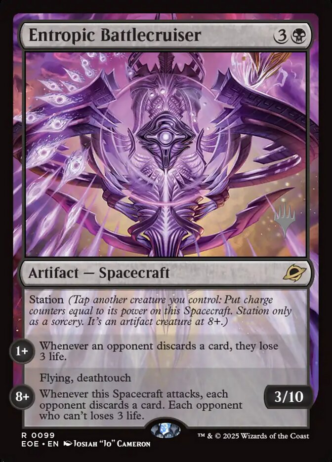 Entropic Battlecruiser PEOE-99P Edge of Eternities Promos Magic card
