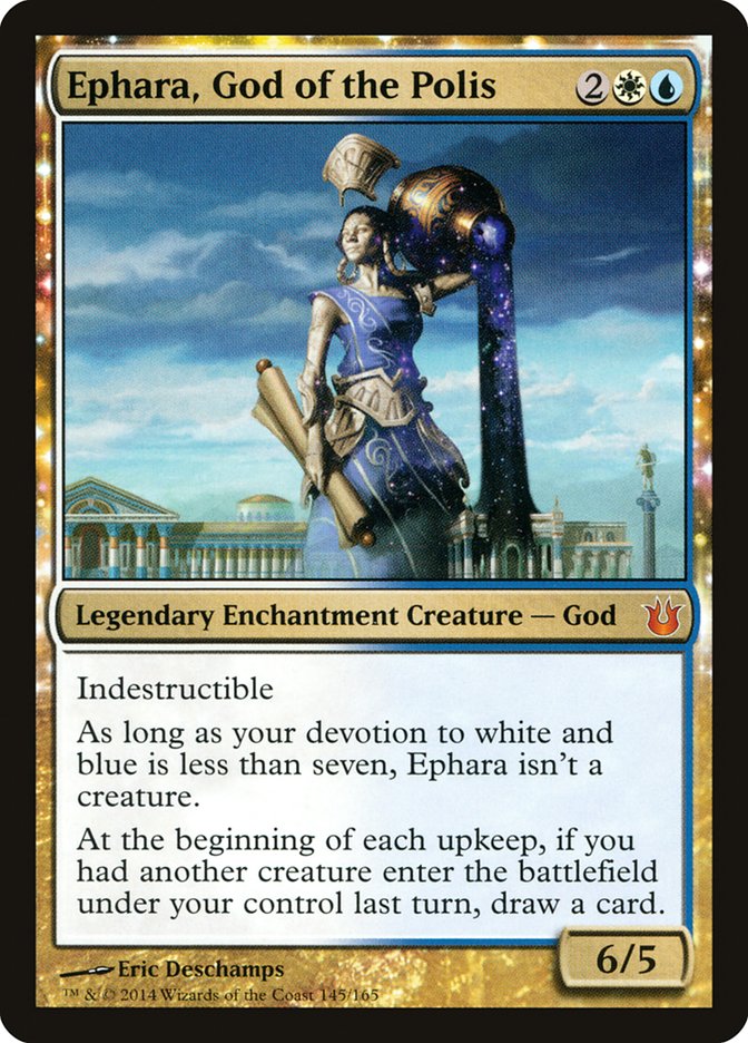 Ephara, God of the Polis BNG-145 Born of the Gods Magic card