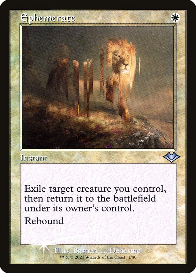 Ephemerate H1R-1 Modern Horizons 1 Timeshifts Magic card