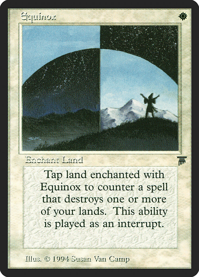 Equinox LEG-13 Legends Magic card