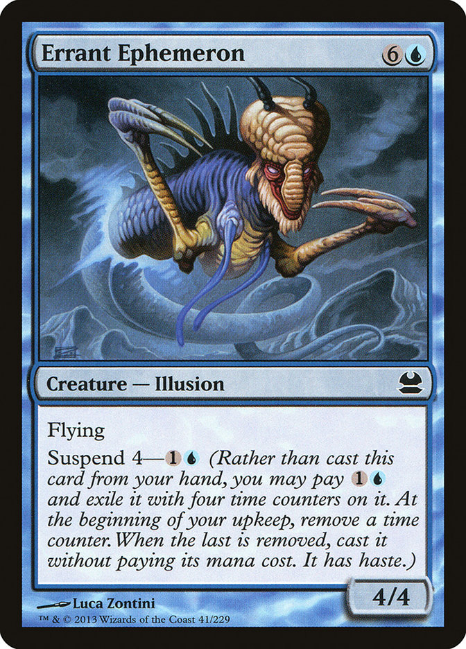 Errant Ephemeron MMA-41 Modern Masters Magic card