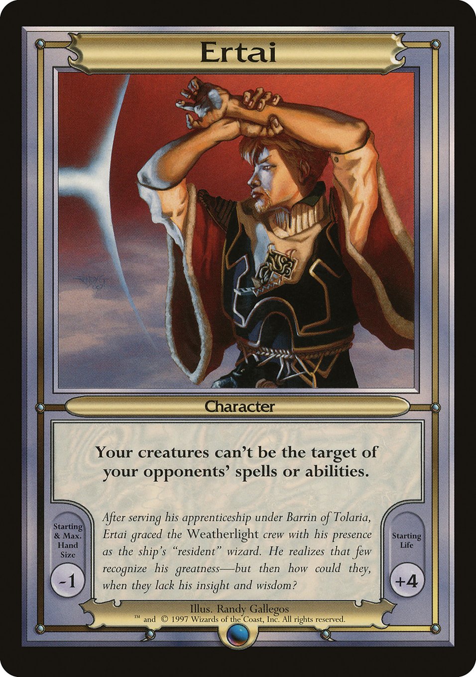 Ertai PVAN-101 Vanguard Series Magic card