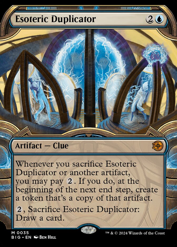 Esoteric Duplicator BIG-35 The Big Score Magic card