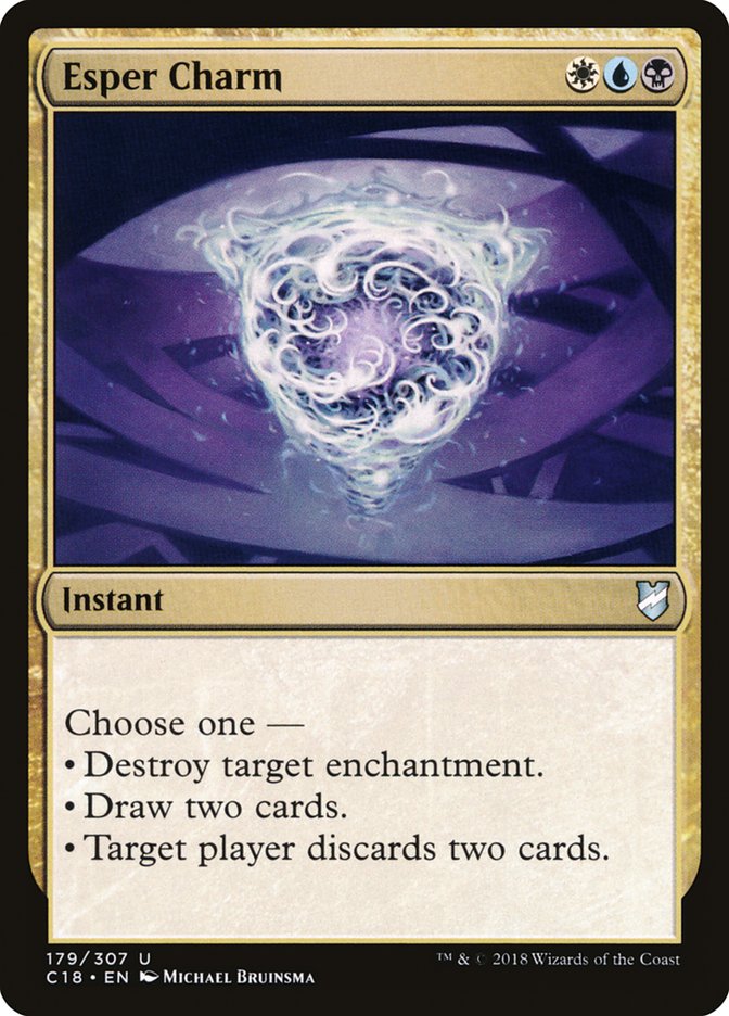 Esper Charm C18-179 Commander 2018 Magic card