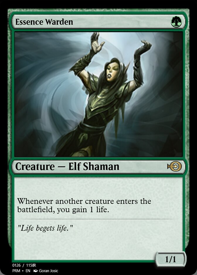 Essence Warden PRM-95481 Magic Online Promos Magic card