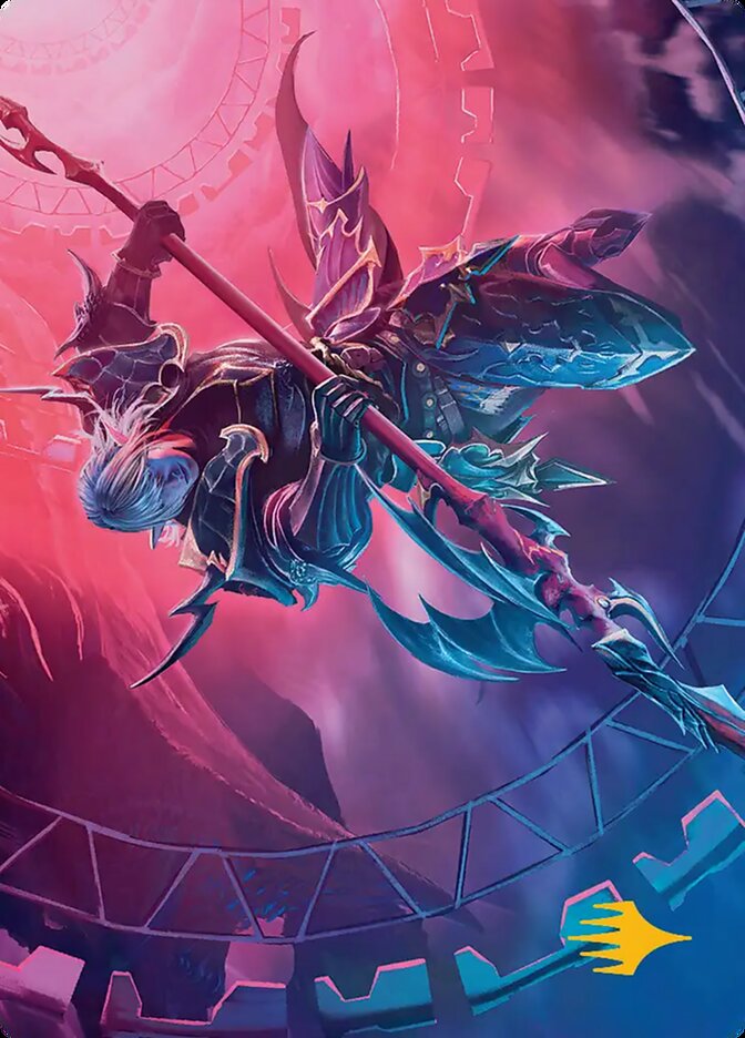 Estinien Varlineau // Estinien Varlineau AFIN-28 Final Fantasy Art Series Magic card