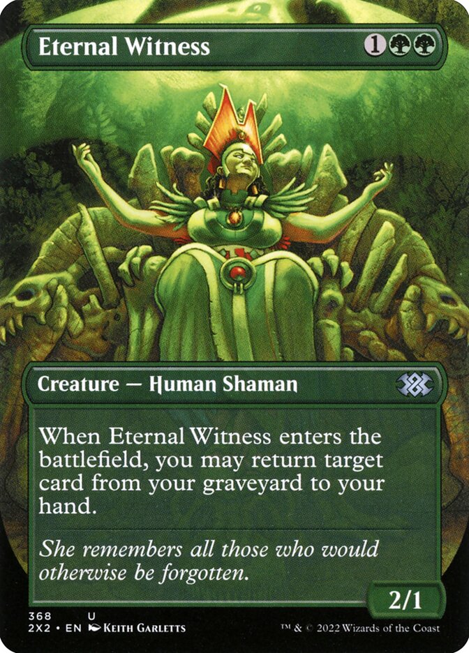 Eternal Witness 2X2-368 Double Masters 2022 Magic card