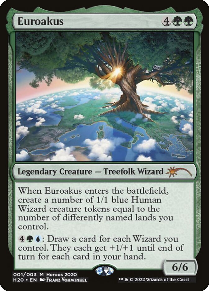 Euroakus PH20-1 2020 Heroes of the Realm Magic card