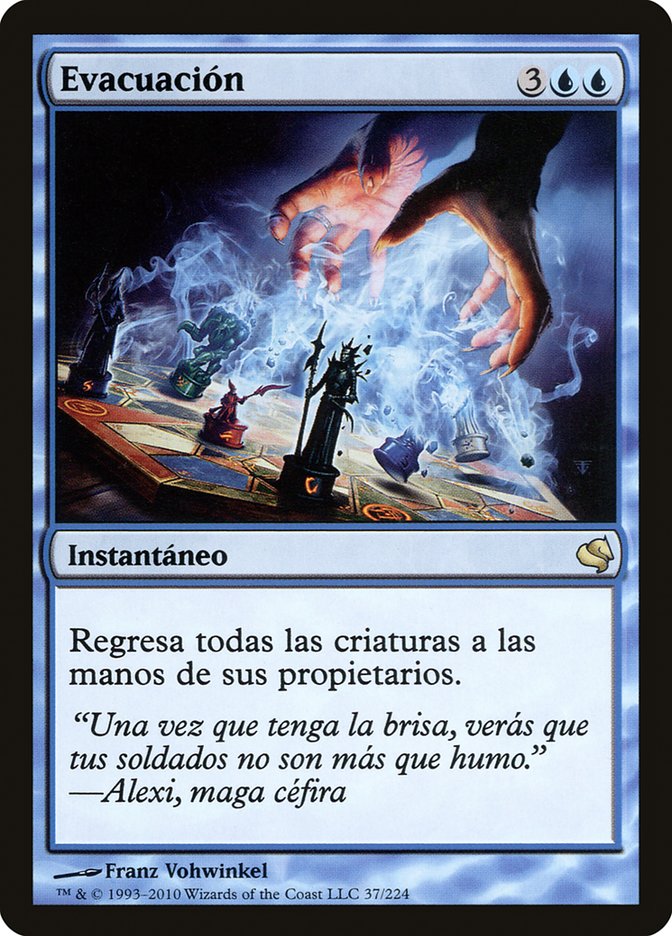 Evacuation PS11-37 Salvat 2011 Magic card