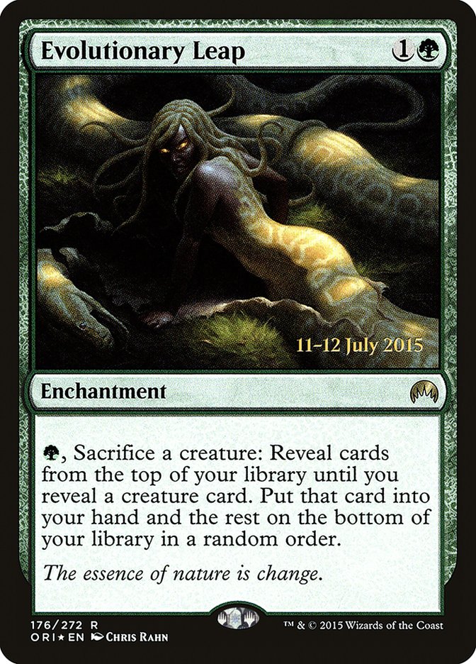 Evolutionary Leap PORI-176S Magic Origins Promos Magic card