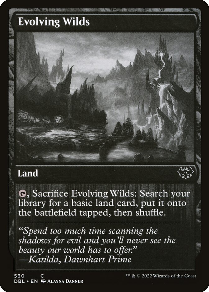 Evolving Wilds DBL-530 Innistrad: Double Feature Magic card