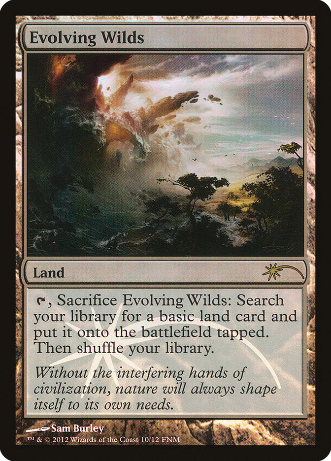 Evolving Wilds F12-10 Friday Night Magic 2012 Magic card