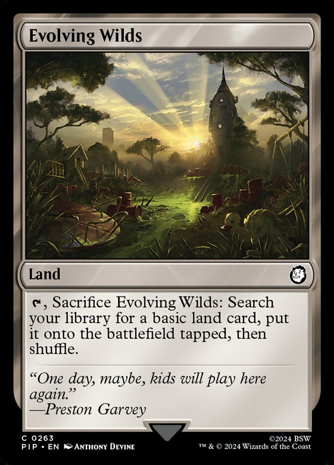 Evolving Wilds PIP-263 Fallout Magic card